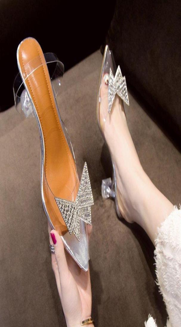 Sandals Rhinestone Butterfly Embellished Women Fashion Soft Transparent PVC High Heels Gladiator Summer Party Prom Shoes8433091, Black 
Sandals Rhinestone Butterfly Embellished Women Fashion Soft Transparent PVC High Heels Gladiator Summer Party Prom Shoes8433091, Black