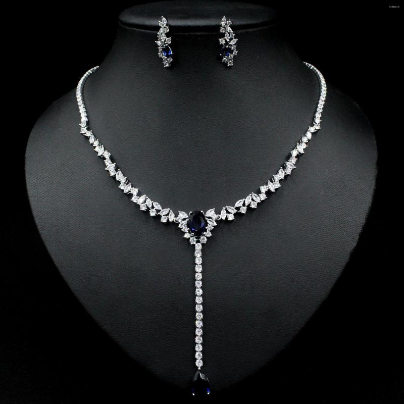 Necklace Earrings Set JF2023 Design Luxury Water Drop Zircon Bride Pendant Jewelry Dinner Wedding Dress Two-piece, Picture shown
Necklace Earrings Set JF2023 Design Luxury Water Drop Zircon Bride Pendant Jewelry Dinner Wedding Dress Two-piece, Picture shown