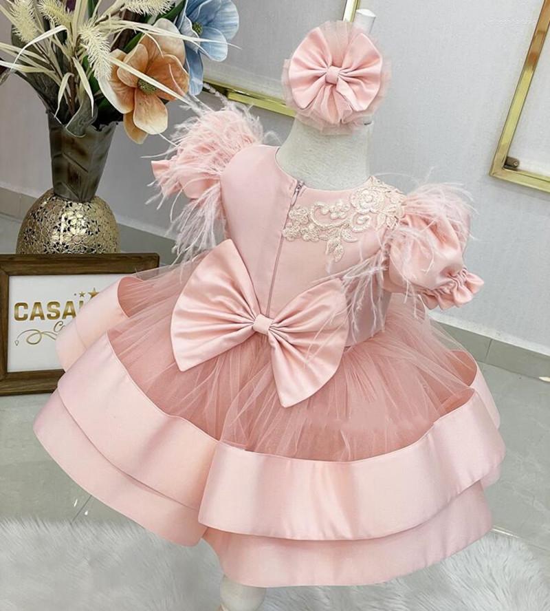 Girl Dresses Pink Tulle Customize Cake Double Baby Dress 1 Year Birthday Born Party Gown Vestidos Kids Christening Toddler 12M
Girl Dresses Pink Tulle Customize Cake Double Baby Dress 1 Year Birthday Born Party Gown Vestidos Kids Christening Toddler 12M