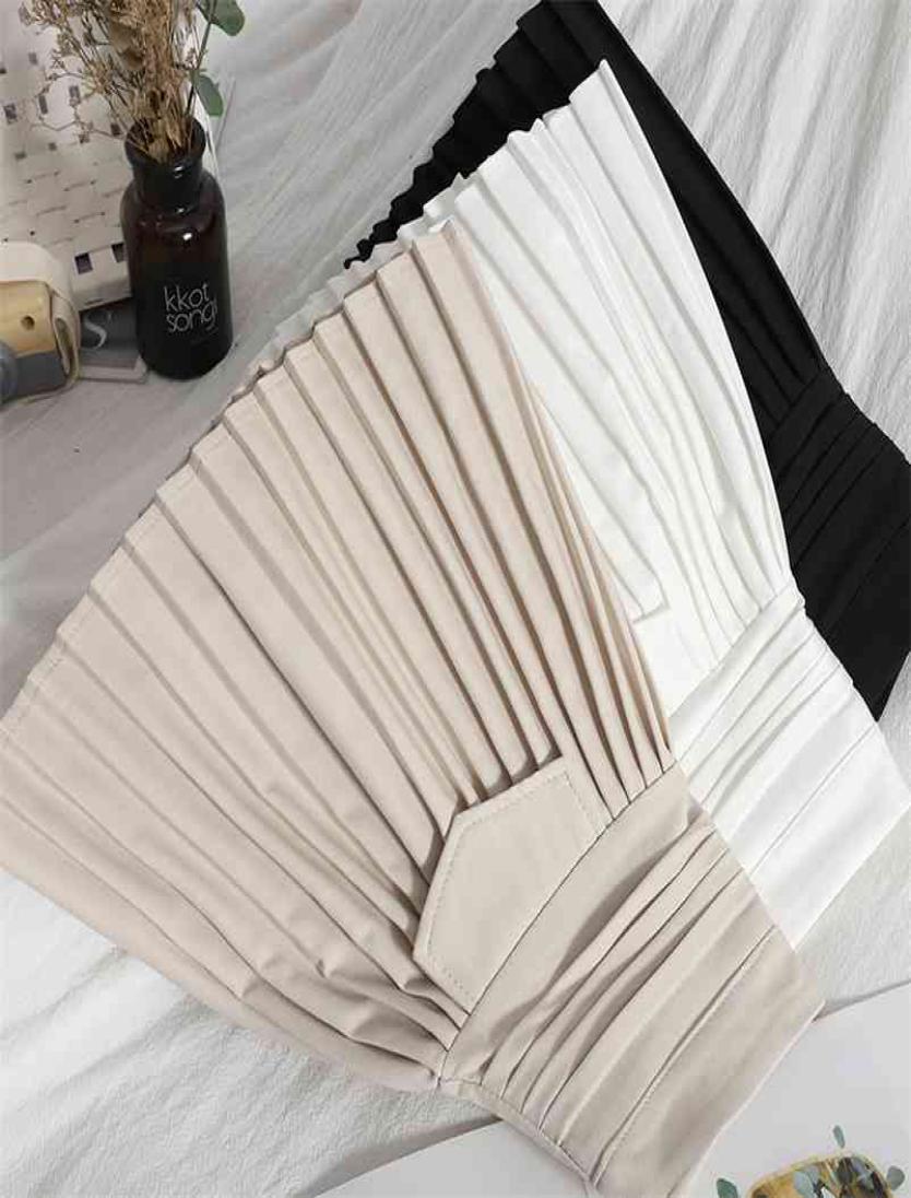Summer style thin casual puffy short skirt for womens Korean solid color high waist bag hip skirt pleated skirt student girl 210518584665, Black
Summer style thin casual puffy short skirt for womens Korean solid color high waist bag hip skirt pleated skirt student girl 210518584665, Black