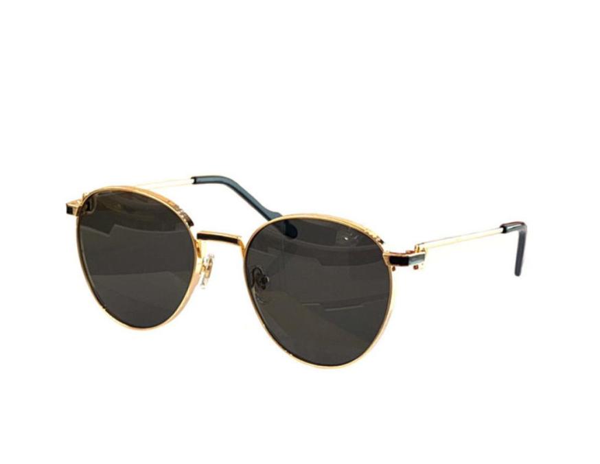 New fashion sunglasses 0335 round frame K gold frame popular and simple style versatile outdoor uv400 protection eyewear1394929
New fashion sunglasses 0335 round frame K gold frame popular and simple style versatile outdoor uv400 protection eyewear1394929
