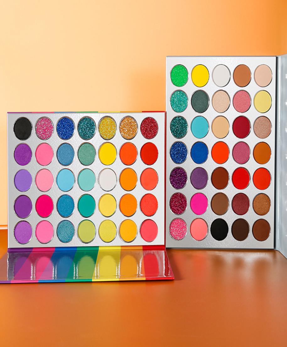 35 Color Rainbow Eyeshadow Palette Pressed Glitter Shimmer Matte Makeup LongLasting Pigmented Eye Pallete maquillage8742200, Black
35 Color Rainbow Eyeshadow Palette Pressed Glitter Shimmer Matte Makeup LongLasting Pigmented Eye Pallete maquillage8742200, Black
