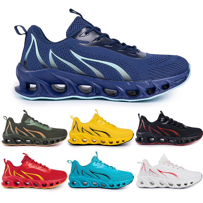 Running Shoes non-brand men fashion trainers white black yellow gold navy blue bred green mens sports sneakers #154, Grey
Running Shoes non-brand men fashion trainers white black yellow gold navy blue bred green mens sports sneakers #154, Grey