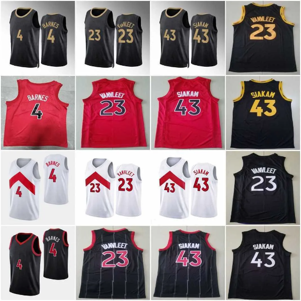 HIgh Quality Scottie Barnes Pascal Siakam Basketball Jerseys Gary Trent Jr Torontos Fred VanVleet Raptores 2022 23 City Black White Red Men, As1
HIgh Quality Scottie Barnes Pascal Siakam Basketball Jerseys Gary Trent Jr Torontos Fred VanVleet Raptores 2022 23 City Black White Red Men, As1
