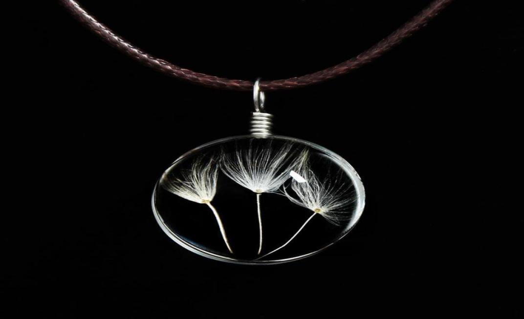 Dandelion Chokers Necklaces Crystal glass Ball Clover Strip Leather Necklace Long Dried flowers Locket Pendant Necklaces7842861
Dandelion Chokers Necklaces Crystal glass Ball Clover Strip Leather Necklace Long Dried flowers Locket Pendant Necklaces7842861