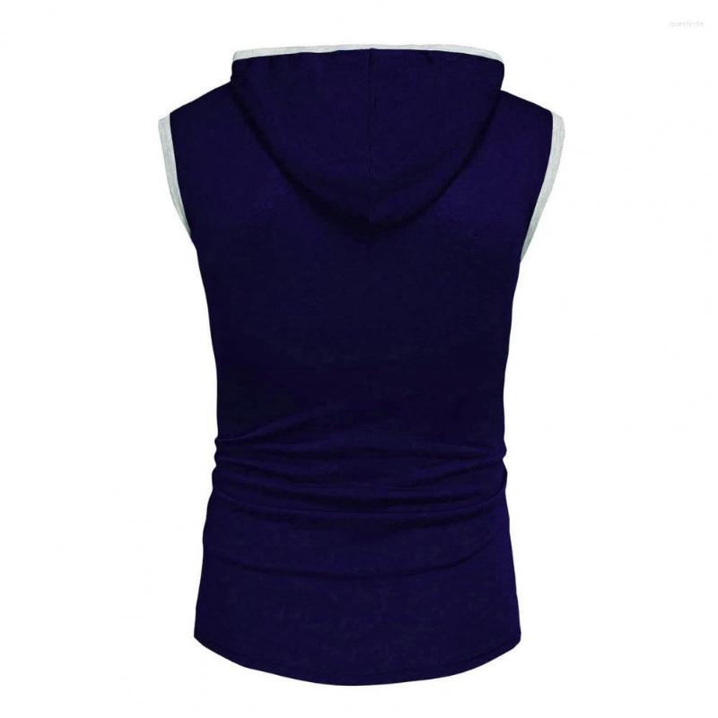 Men's Tank Tops Stylish Hooded Top Sweat Absorption Men Vest Breathable Sports Fitness All Match, Black
Men's Tank Tops Stylish Hooded Top Sweat Absorption Men Vest Breathable Sports Fitness All Match, Black