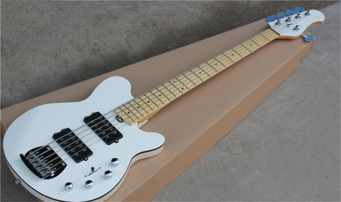 5 string bong ray white bass guitar basswood body black binding maple neck rose fingerboard fixed bridge active battery8941759
5 string bong ray white bass guitar basswood body black binding maple neck rose fingerboard fixed bridge active battery8941759