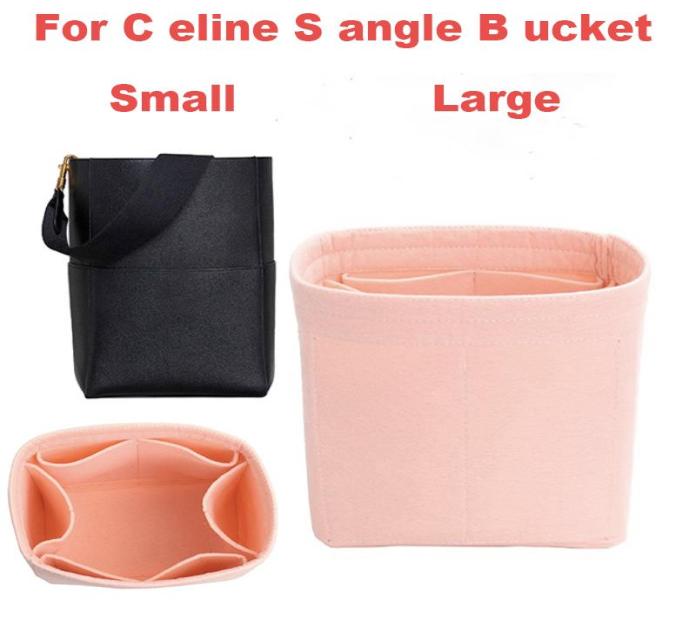 For C Eline Sangle Bucket 3MM Premium Felt Insert Bag Organizer Makeup Handbag Shaper Travel Inner Purse Cosmetic Bags Cases9525138, Red
For C Eline Sangle Bucket 3MM Premium Felt Insert Bag Organizer Makeup Handbag Shaper Travel Inner Purse Cosmetic Bags Cases9525138, Red