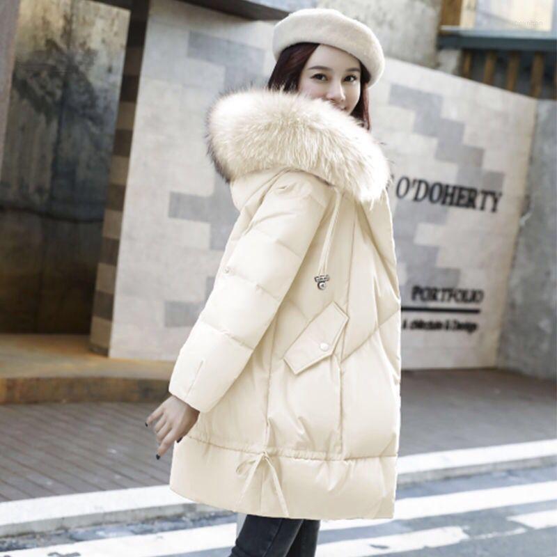 Women' Trench Coats Women Long Thick Warm Winter Parkas Large Fur Collar A-Line Coat Loose Clothing Hooded XS-2XL Sweet Jacket Fashion, Beige
Women' Trench Coats Women Long Thick Warm Winter Parkas Large Fur Collar A-Line Coat Loose Clothing Hooded XS-2XL Sweet Jacket Fashion, Beige