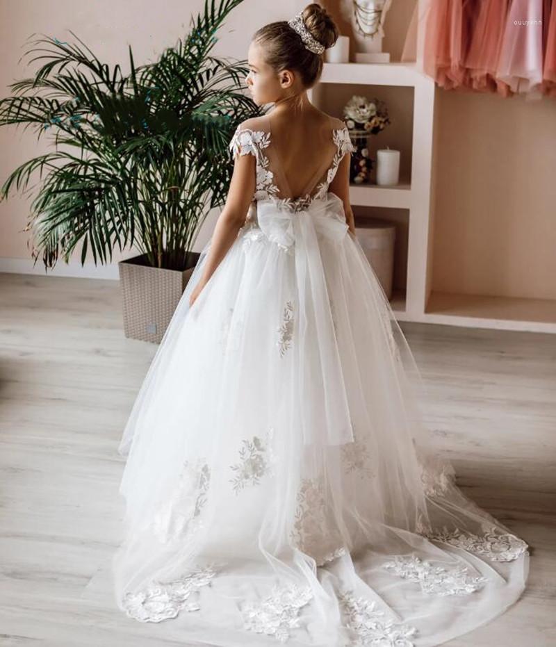 Girl Dresses White Wedding Dress Lace Tulle Tutu Kid Puffy First Communion Princess Flower
Girl Dresses White Wedding Dress Lace Tulle Tutu Kid Puffy First Communion Princess Flower