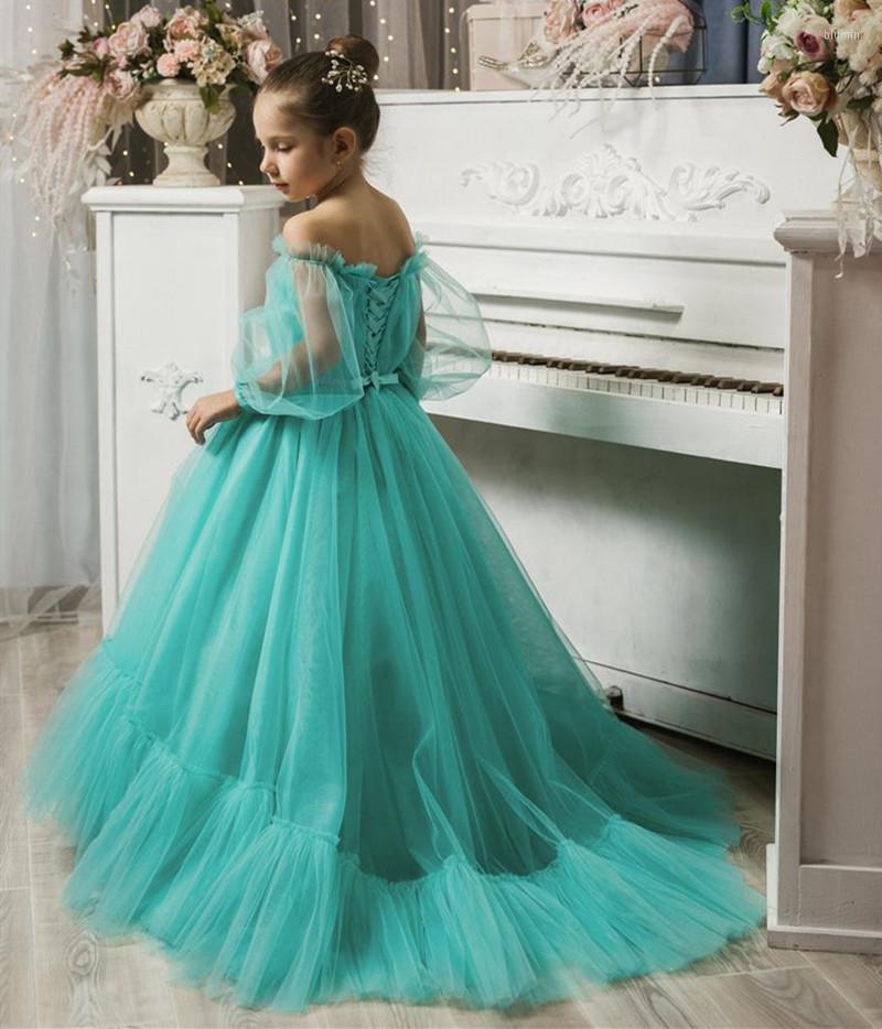 Girl Dresses Princess Flower For Wedding Off The Shoulder Tulle Gowns Birthday Party Wear First Communion Dress Custom Color, Pink
Girl Dresses Princess Flower For Wedding Off The Shoulder Tulle Gowns Birthday Party Wear First Communion Dress Custom Color, Pink