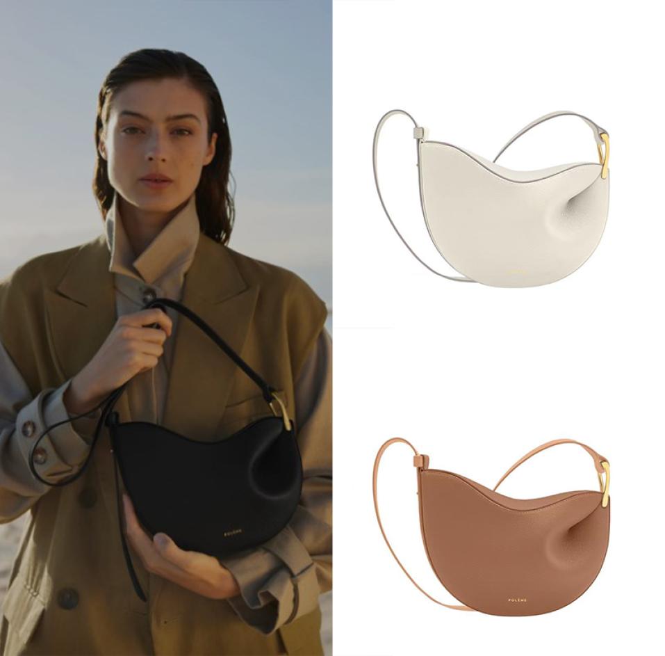 Polene Tonca bag Fullgrain Textured Leather Designer Magnetic Flap Closure handbag Goldplated Stainless Steel Buckle Shoulder Ba9263173, Red
Polene Tonca bag Fullgrain Textured Leather Designer Magnetic Flap Closure handbag Goldplated Stainless Steel Buckle Shoulder Ba9263173, Red