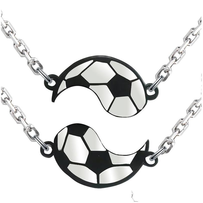 Pendant Necklaces Football Necklace Splice Couple Friendship Fashion Accessories Drop Delivery Jewelry Pendants Dhpxg
Pendant Necklaces Football Necklace Splice Couple Friendship Fashion Accessories Drop Delivery Jewelry Pendants Dhpxg
