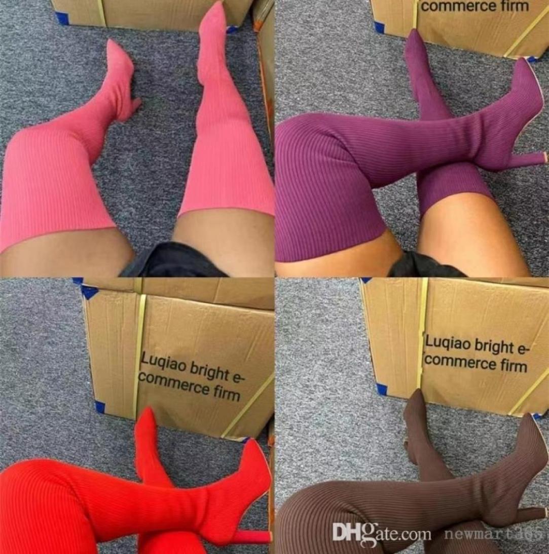2022 Fall And Winter Women ThighHigh Boots Designer New Fashion High Heel Coarse Heel Woven Over Knee Boots1085095, Brown
2022 Fall And Winter Women ThighHigh Boots Designer New Fashion High Heel Coarse Heel Woven Over Knee Boots1085095, Brown