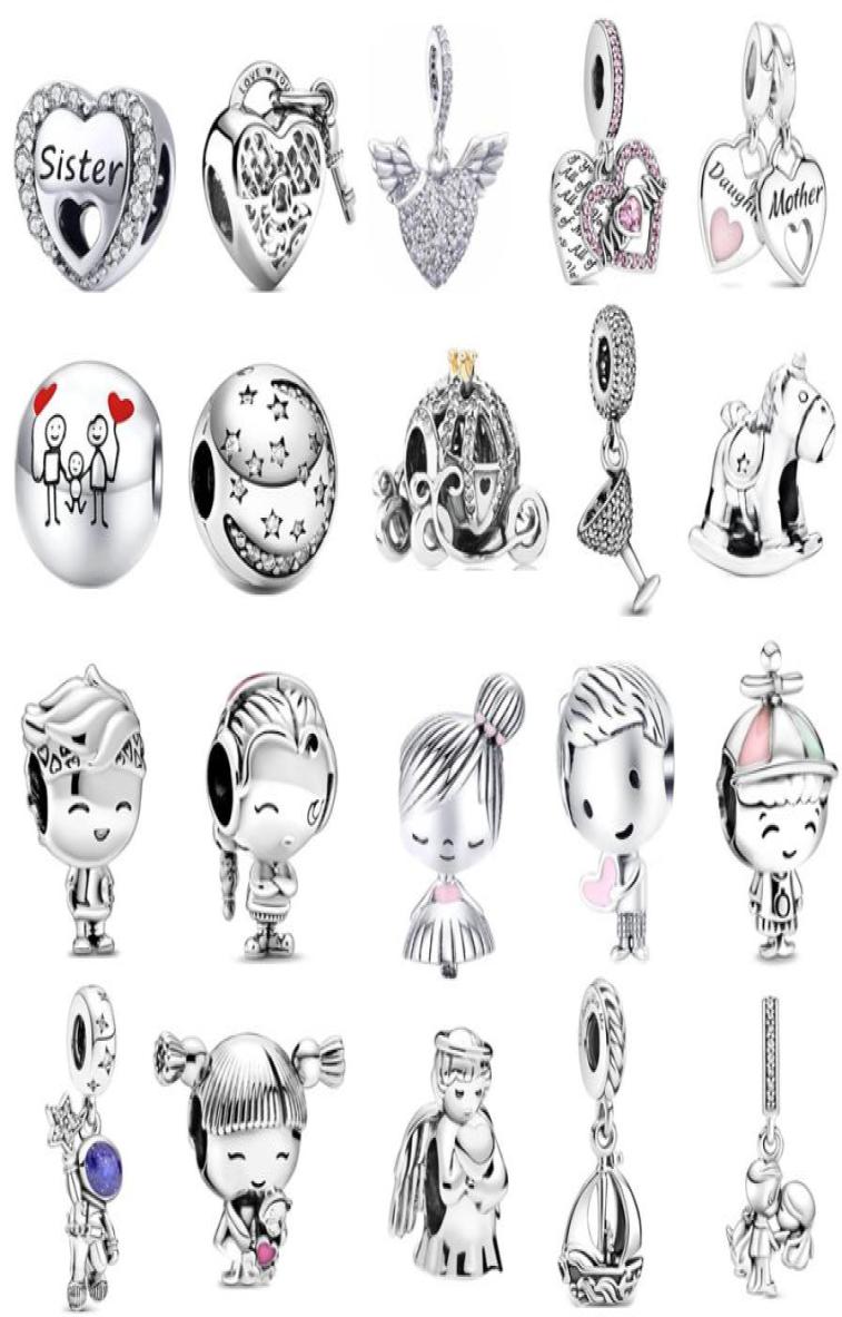 New s925 Sterling Silver Bead Charm Beaded DIY Love Heart Angel Girl Luxury Pendant Original Fit Pandora Bracelet Classic Fashion 1056818
New s925 Sterling Silver Bead Charm Beaded DIY Love Heart Angel Girl Luxury Pendant Original Fit Pandora Bracelet Classic Fashion 1056818