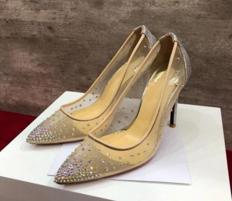 high quality The new Fashion Sexy Women Pumps Peep Toe Crystal Buckle Strap Party Wedding shoes Golden Air Mesh Seethrough Ankle 3248353, White
high quality The new Fashion Sexy Women Pumps Peep Toe Crystal Buckle Strap Party Wedding shoes Golden Air Mesh Seethrough Ankle 3248353, White