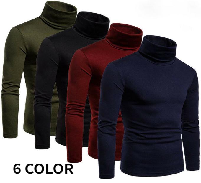 Men039s Casual Fashion Basic Slim Fit Knitted Pullover Turtleneck Male Sweater Double Collar Autumn Winter4807032, Black
Men039s Casual Fashion Basic Slim Fit Knitted Pullover Turtleneck Male Sweater Double Collar Autumn Winter4807032, Black