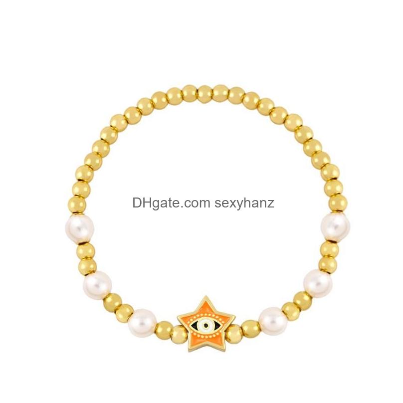Beaded Strand Simple Handmade Summer Pearl Women Bracelet Heart Star Design Girl Fashion Friendship Gift Drop Delivery Jewelry Bracel Dh7G6
Beaded Strand Simple Handmade Summer Pearl Women Bracelet Heart Star Design Girl Fashion Friendship Gift Drop Delivery Jewelry Bracel Dh7G6