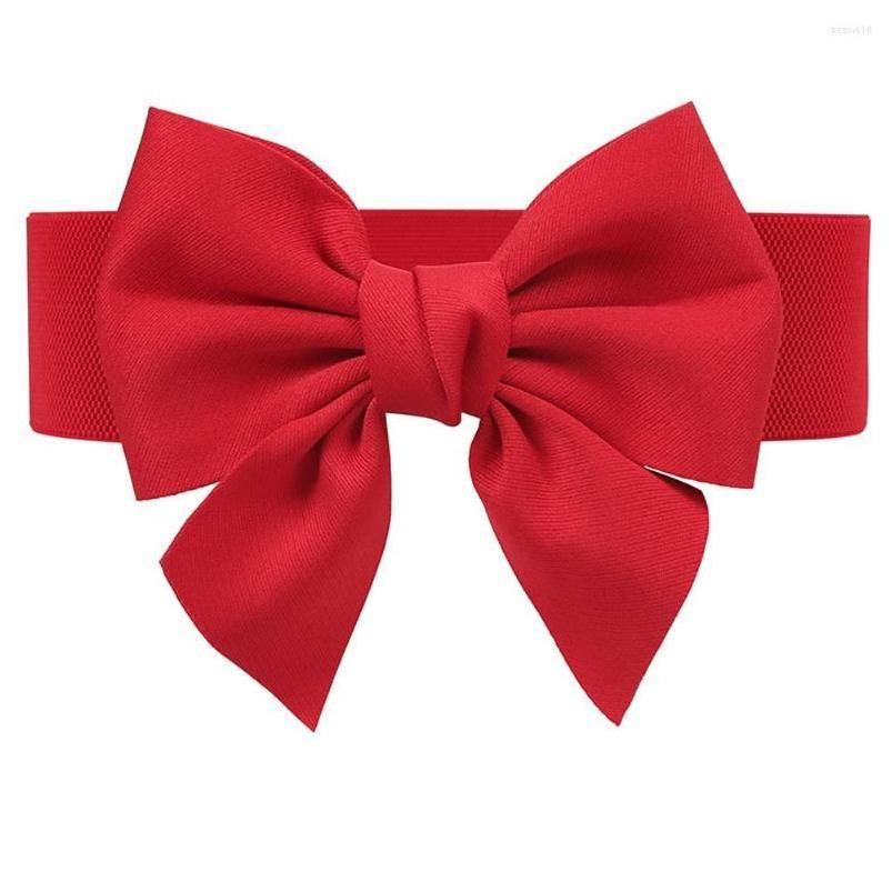 Belts Bowknot Ladies Versatile Elastic Stretch Soft Wide Belt Decorative Simple Fashion Dress Sweater Women Drop Delivery Accessories Dhh2P, Black
Belts Bowknot Ladies Versatile Elastic Stretch Soft Wide Belt Decorative Simple Fashion Dress Sweater Women Drop Delivery Accessories Dhh2P, Black