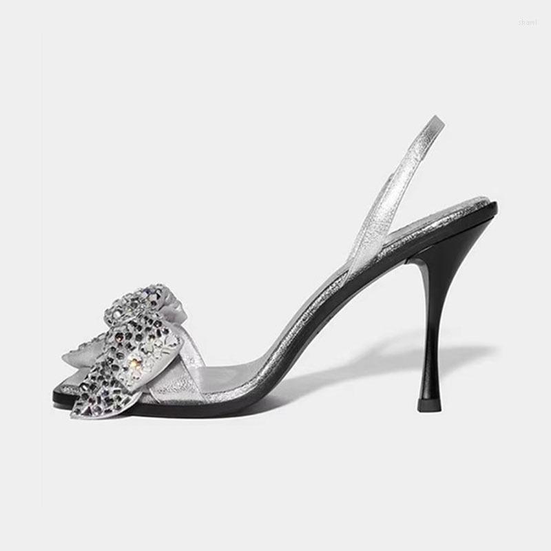 Sandals Summer Bowknot Rhinestone Square Head Open Toe Back Strap Thin High Heels Banquet Dress Versatile Large Women's Shoe, Black
Sandals Summer Bowknot Rhinestone Square Head Open Toe Back Strap Thin High Heels Banquet Dress Versatile Large Women's Shoe, Black