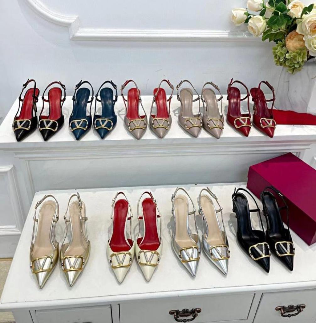 Designer Brand Sandals Women High Heel Pointed Shoes Summer New Classics Genuine Leather Wedding Shoes 4cm 6cm 8cm 10cm Thin Heels3577215, Green
Designer Brand Sandals Women High Heel Pointed Shoes Summer New Classics Genuine Leather Wedding Shoes 4cm 6cm 8cm 10cm Thin Heels3577215, Green