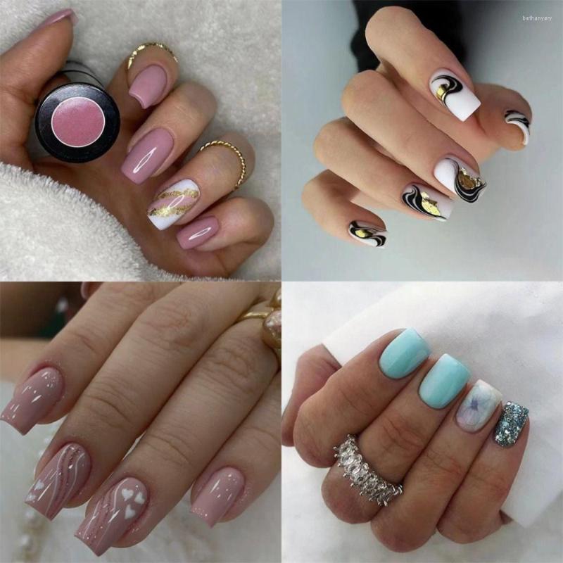 False Nails Detachable DIY Press On Full Cover French Medium Length Fake Square Head
False Nails Detachable DIY Press On Full Cover French Medium Length Fake Square Head