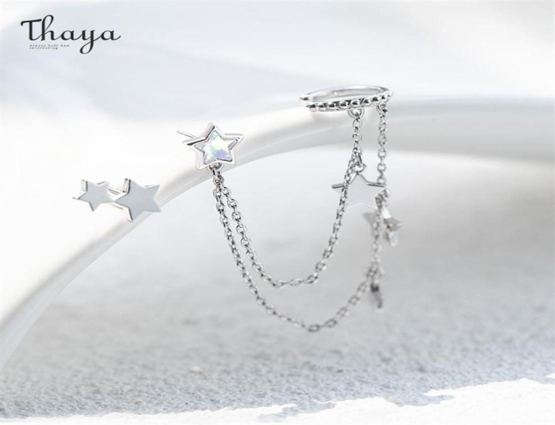 Thaya Silver Color Star Dangle Earring For Women With Chain Light Purple Crytals Earrings High Quality Elegant Fine Jewelry 2202141518710
Thaya Silver Color Star Dangle Earring For Women With Chain Light Purple Crytals Earrings High Quality Elegant Fine Jewelry 2202141518710