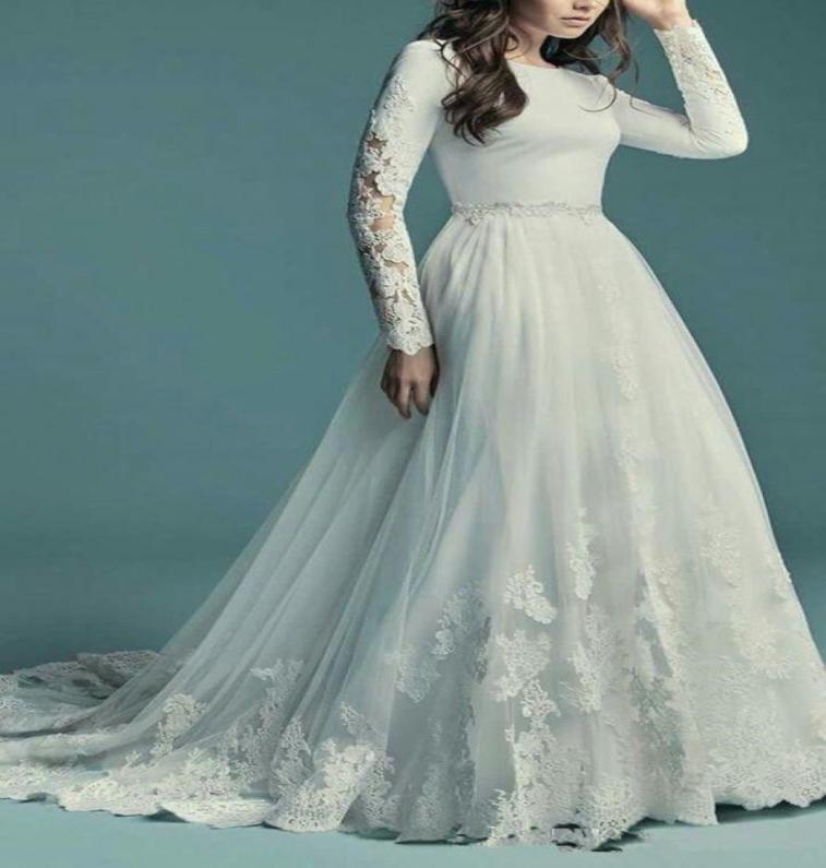 2021 Arrival Aline Country Modest Wedding Dress With Long Sleeves Lace Tulle Buttons Back Scoop Neck Religious LDS Bridal Gown Sl5789412, Fuchsia
2021 Arrival Aline Country Modest Wedding Dress With Long Sleeves Lace Tulle Buttons Back Scoop Neck Religious LDS Bridal Gown Sl5789412, Fuchsia