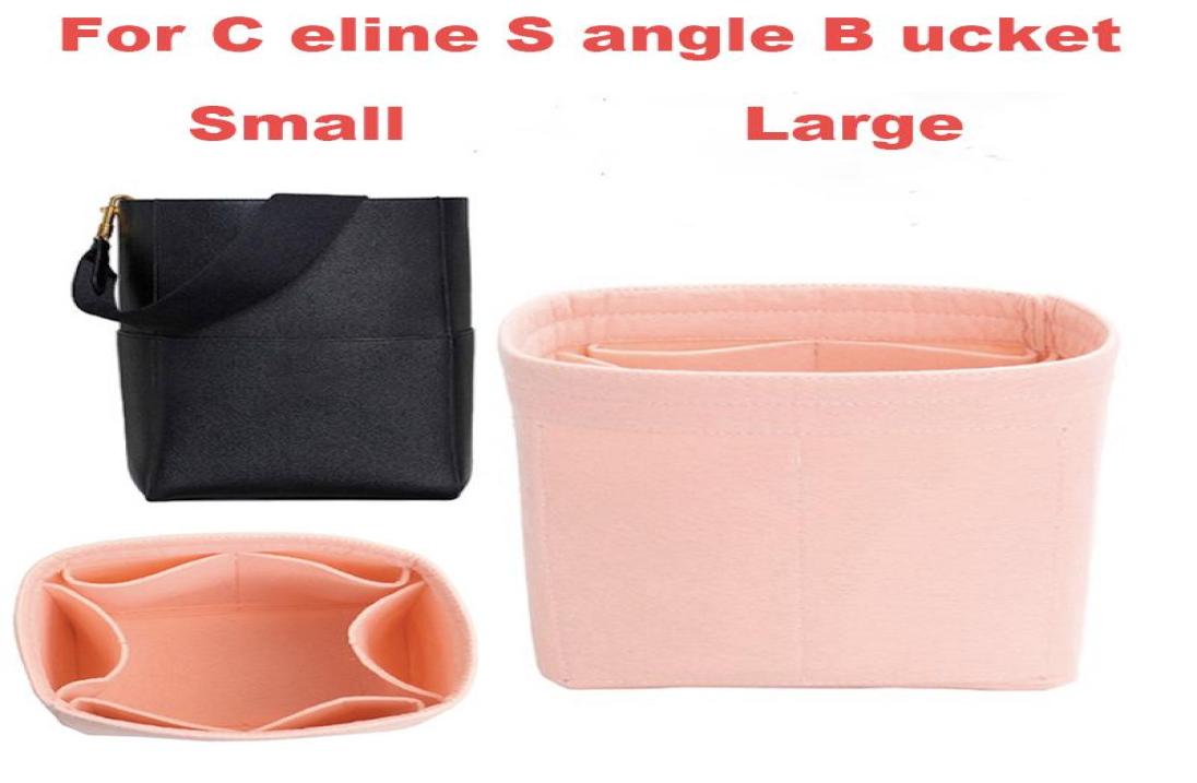 For C Eline Sangle Bucket 3MM Premium Felt Insert Bag Organizer Makeup Handbag Shaper Travel Inner Purse Cosmetic Bags Cases4975625, Red
For C Eline Sangle Bucket 3MM Premium Felt Insert Bag Organizer Makeup Handbag Shaper Travel Inner Purse Cosmetic Bags Cases4975625, Red