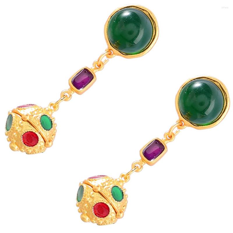 Stud Earrings 2Pcs Vintage Round Fashionable Alloy Drop Creatively Pendant Dangle Wedding Jewelry Supplies Accessories
Stud Earrings 2Pcs Vintage Round Fashionable Alloy Drop Creatively Pendant Dangle Wedding Jewelry Supplies Accessories
