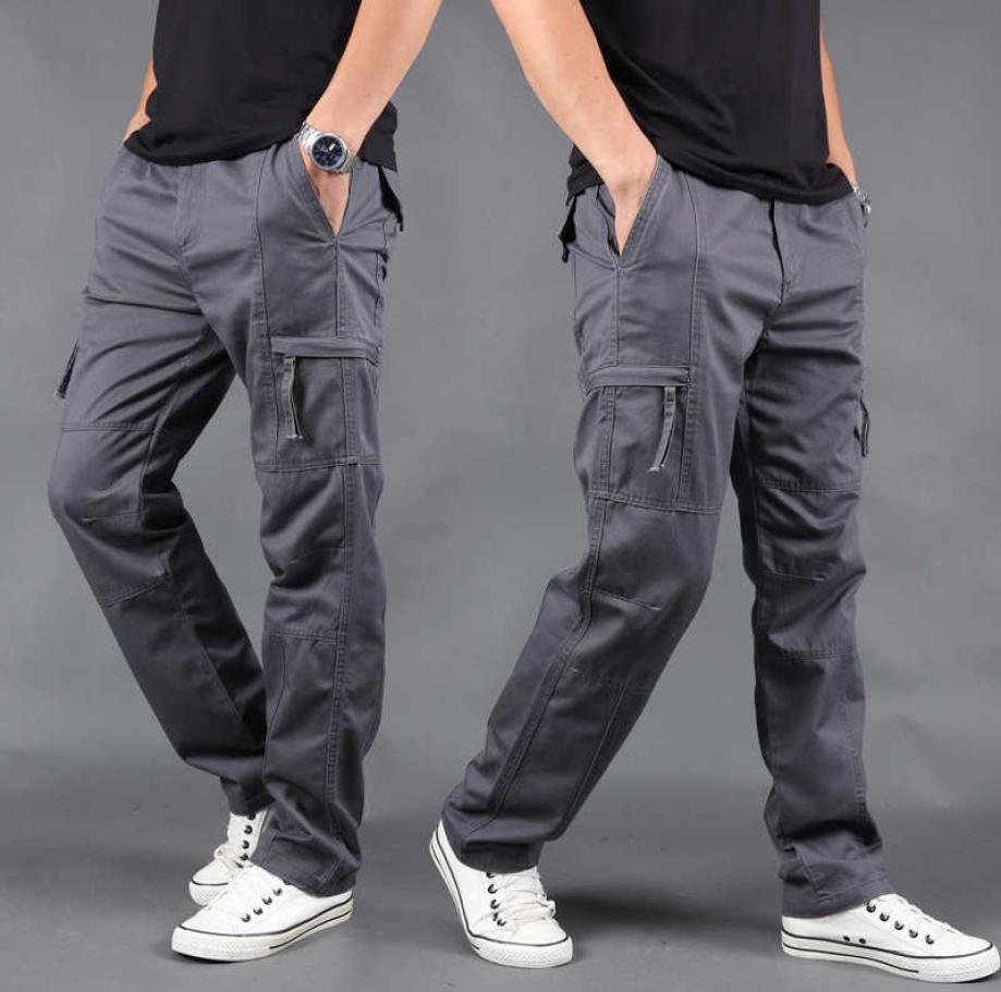 New Autumn Winter men cargo pants mens Loose Army green Pants Multipocket trousers homme Male Military Overalls Plus Size 4XL X066320171, White
New Autumn Winter men cargo pants mens Loose Army green Pants Multipocket trousers homme Male Military Overalls Plus Size 4XL X066320171, White