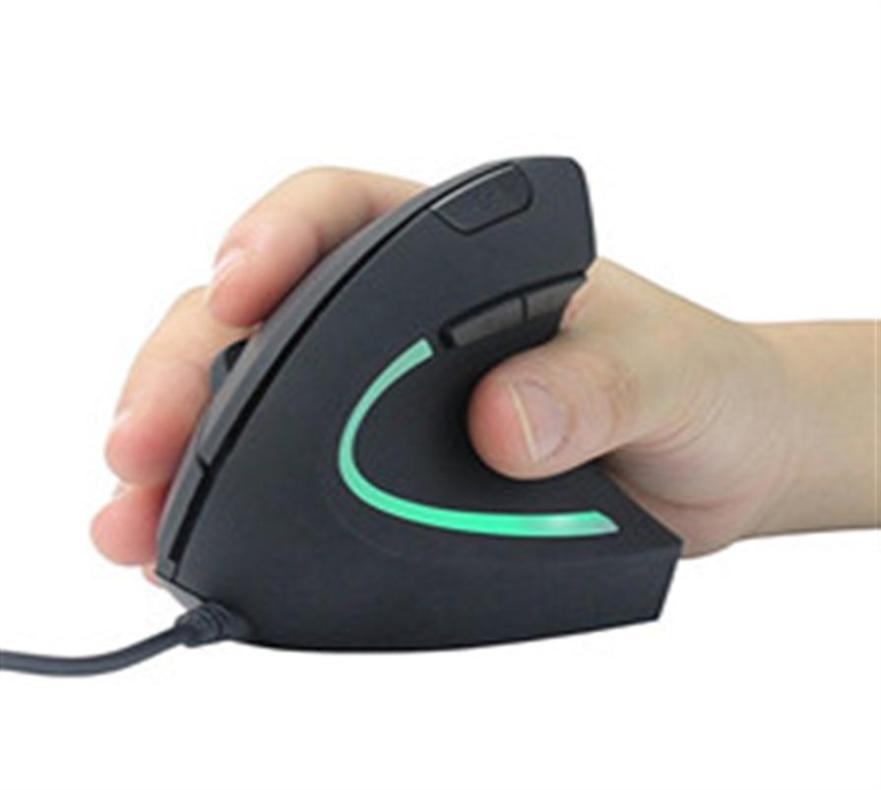 Ergonomic Mouse High Precision Optical Vertical Mouse Adjustable DPI 1200 2000 3600 USB Wired Computer Mouse Suitable for any comp