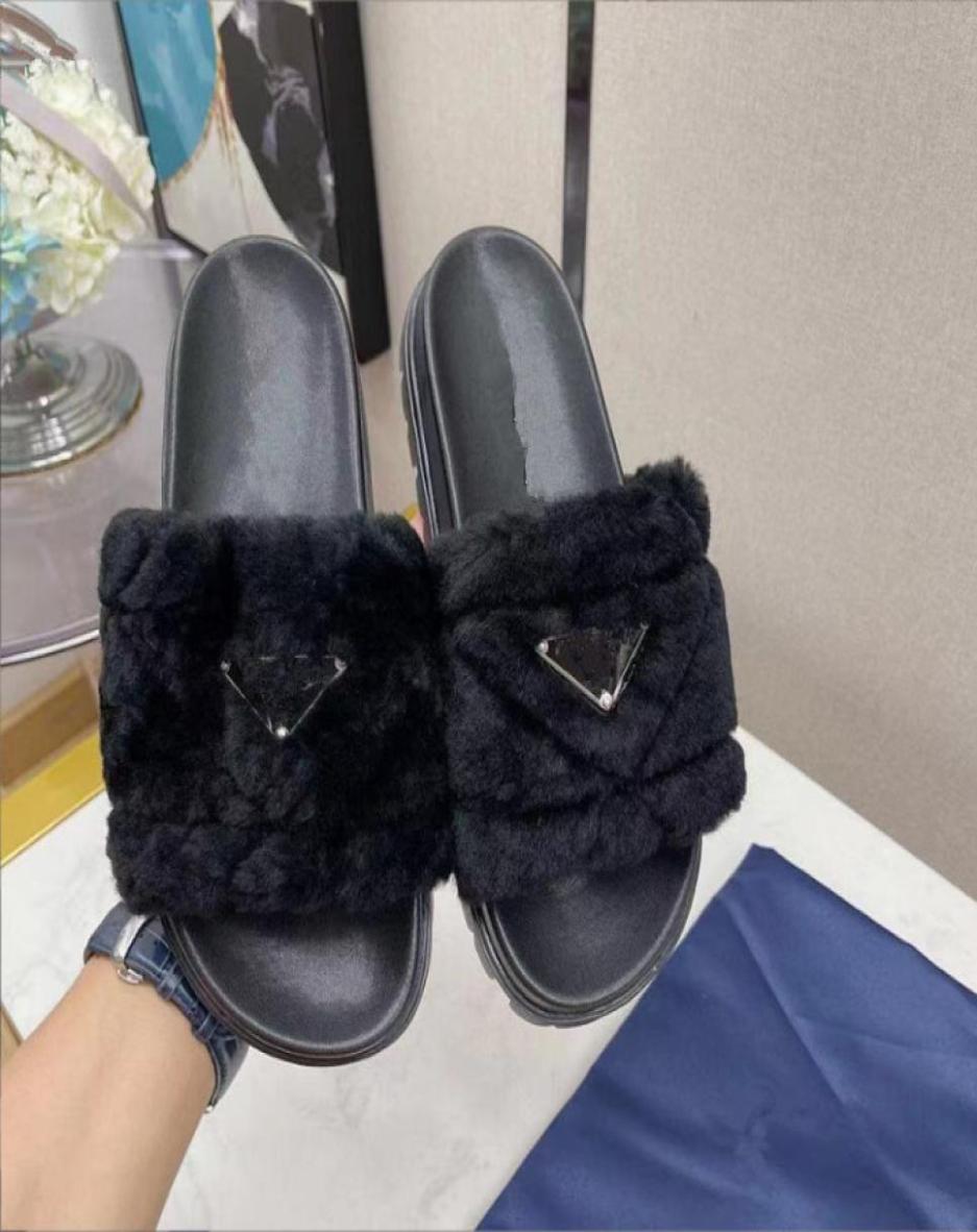2022 Designer Women Wool Slippers Solid Color Plush Embroidery P Flip Flop Winter Original Rubber Nonslip Bottom Cloudbust Sheep 7535028, White
2022 Designer Women Wool Slippers Solid Color Plush Embroidery P Flip Flop Winter Original Rubber Nonslip Bottom Cloudbust Sheep 7535028, White