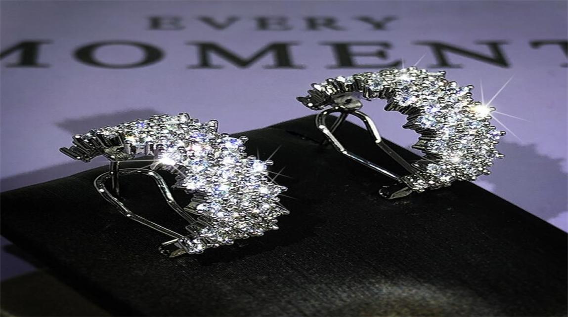 Choucong Unique Ear Cuff Sparkling Luxury Jewelry 925 Sterling Silver Pave White Sapphire CZ Diamond Olive Branch Earring Women We8452481
Choucong Unique Ear Cuff Sparkling Luxury Jewelry 925 Sterling Silver Pave White Sapphire CZ Diamond Olive Branch Earring Women We8452481