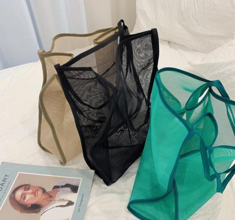 Evening Bags Women Mesh Handbag Fashion Lady Foldable Big Capacity Shopping Shoulder Reusable Beach Bag Large Light Designer Eco T8544422, Black
Evening Bags Women Mesh Handbag Fashion Lady Foldable Big Capacity Shopping Shoulder Reusable Beach Bag Large Light Designer Eco T8544422, Black