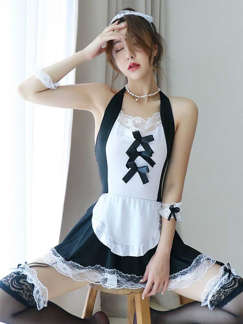 Ribbon Factory Store Exciting maid attire and passionate dress disguised as sexy lingerie black lace intimate Kimino suit, Auburn
Ribbon Factory Store Exciting maid attire and passionate dress disguised as sexy lingerie black lace intimate Kimino suit, Auburn