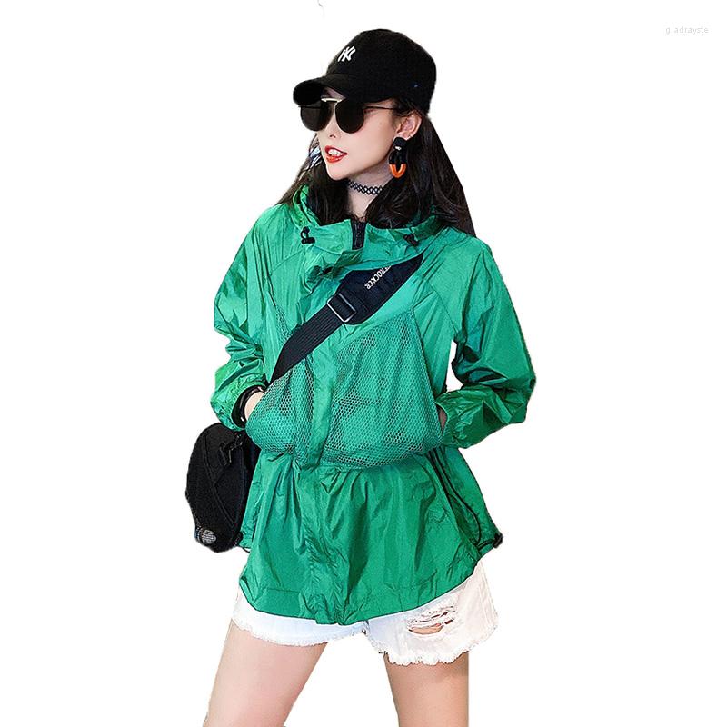 Women's Jackets Women's Coat Spring Autumn Thin Long Sleeve Hooded Zipper Casual Jacket Outwear Ladies Fashion UV Protection Sunscreen, Black
Women's Jackets Women's Coat Spring Autumn Thin Long Sleeve Hooded Zipper Casual Jacket Outwear Ladies Fashion UV Protection Sunscreen, Black