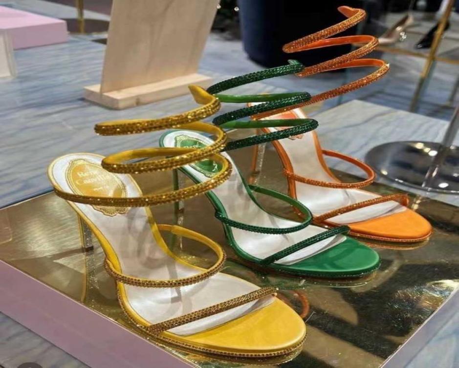 Rhinestone Snake Strass stiletto sandals Rene Caovilla Cleo 95mm Evening shoes women039s high heels Ankle Wraparound luxury des5291906, Blue
Rhinestone Snake Strass stiletto sandals Rene Caovilla Cleo 95mm Evening shoes women039s high heels Ankle Wraparound luxury des5291906, Blue