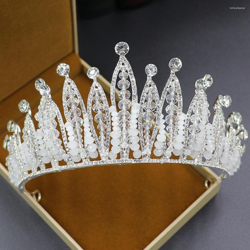 Hair Clips Crystal Bride Tiara Wedding Accessories European Bridal Crown Diadema Headwear Princess Birthday Party Headband
Hair Clips Crystal Bride Tiara Wedding Accessories European Bridal Crown Diadema Headwear Princess Birthday Party Headband