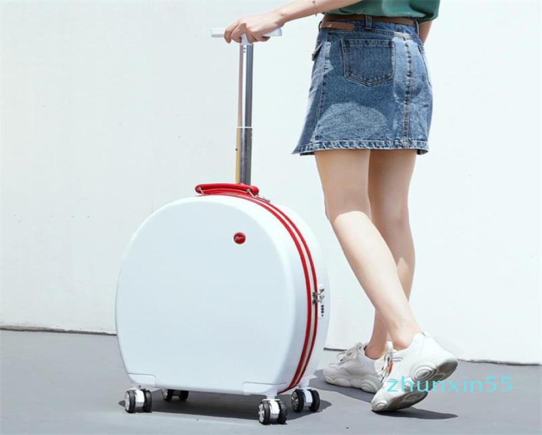 Suitcases Trolley Luggage Set With Makeup Case Cute Round Suitcase Universal Wheel Boarding 20 Inch Travel Carry On206325409706
Suitcases Trolley Luggage Set With Makeup Case Cute Round Suitcase Universal Wheel Boarding 20 Inch Travel Carry On206325409706
