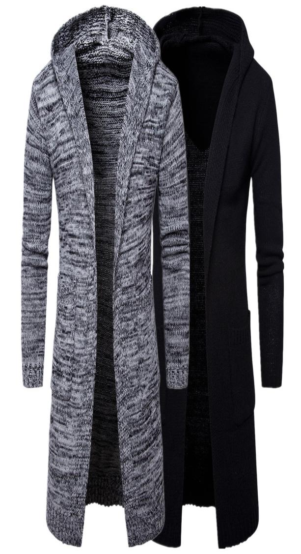 Solid Hooded Cardigan Autumn Men Sweater Fashion Korean Style Long Sleeve Male Long Cardigan Sweater Slim fit Casual Winter Hooded7400530, Silver
Solid Hooded Cardigan Autumn Men Sweater Fashion Korean Style Long Sleeve Male Long Cardigan Sweater Slim fit Casual Winter Hooded7400530, Silver