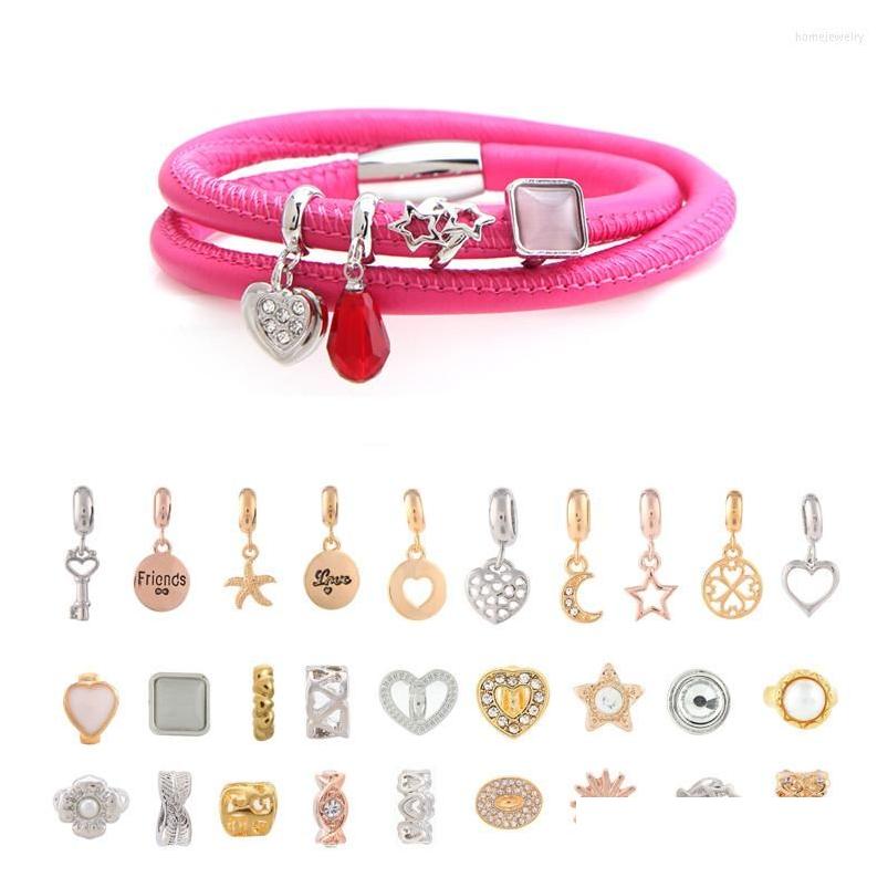 Chain Link Bracelets Rosy 40Cm Genuine Leather Double Layer Bracelet Set With 4Pcs Random Style Diy Charms Send Is Not Allowed To Pi Dhdrs
Chain Link Bracelets Rosy 40Cm Genuine Leather Double Layer Bracelet Set With 4Pcs Random Style Diy Charms Send Is Not Allowed To Pi Dhdrs