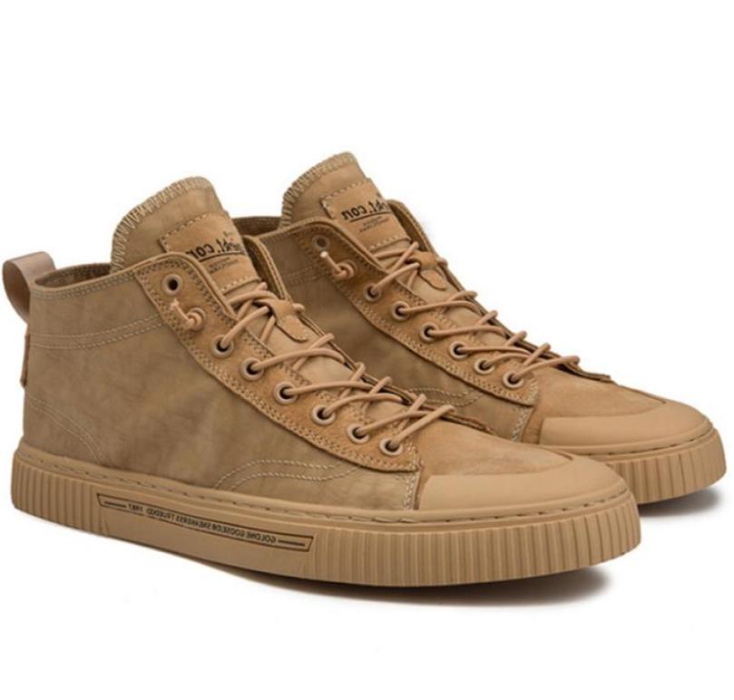 TaoBo High top Casual Shoes for Men Khaki Outdoor Sport Sneaker Male Size 39 44 Light Weight Anti Slippery 2208117880239, White
TaoBo High top Casual Shoes for Men Khaki Outdoor Sport Sneaker Male Size 39 44 Light Weight Anti Slippery 2208117880239, White