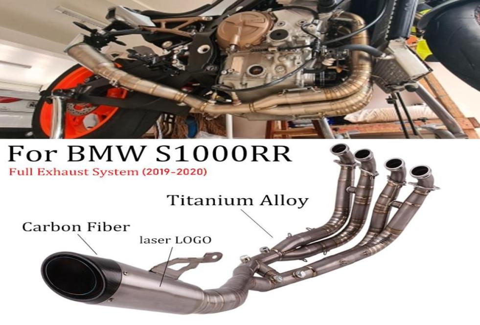 Motorcycle Exhaust System Slip On For S1000RR 2021 Titanium Alloy Escape Full Front Mid Link Pipe Carbon Fiber Muffler9529794
Motorcycle Exhaust System Slip On For S1000RR 2021 Titanium Alloy Escape Full Front Mid Link Pipe Carbon Fiber Muffler9529794
