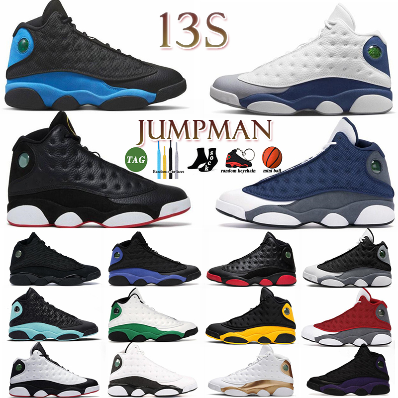13 13s Basketball Shoes j13 jumpmen Playoff' 2023 University Blue Mens Del Sol French Brave Blue Hyper Royal Bred Obsidian Black Cat flint mens Sports sneakers, 12
13 13s Basketball Shoes j13 jumpmen Playoff' 2023 University Blue Mens Del Sol French Brave Blue Hyper Royal Bred Obsidian Black Cat flint mens Sports sneakers, 12