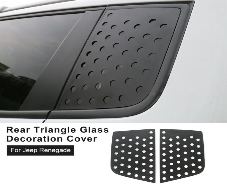 Black Rear Window Glass Decoration Cover For Jeep Renegade Auto Exterior Accessories 2PCS8185234
Black Rear Window Glass Decoration Cover For Jeep Renegade Auto Exterior Accessories 2PCS8185234