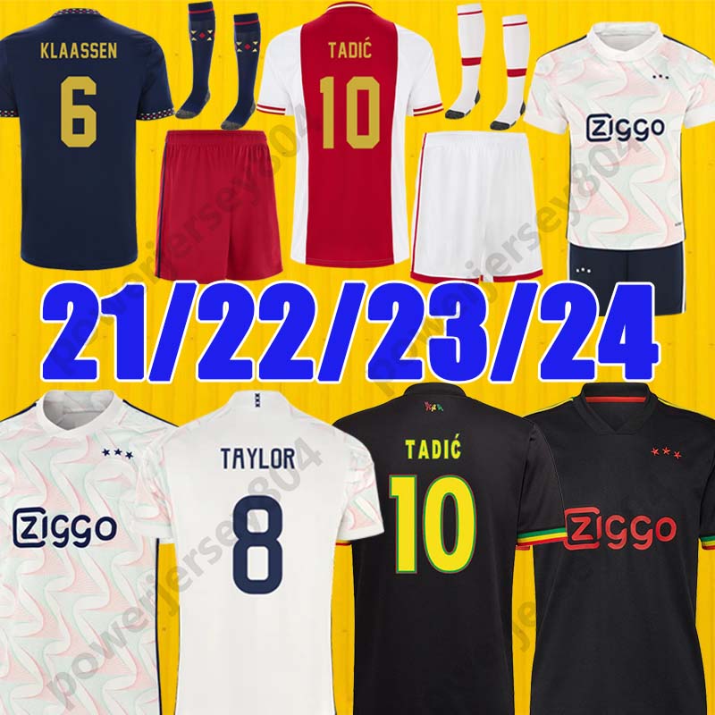 TADIC 23 24 Soccer Jerseys BASSEY BERGHUIS black Kit KLAASSEN BERGWIJN MARLEY 2023 2024 away football shirts men kids uniforms CRUYFF KUDUS AJAXS new season, Third patch 1
TADIC 23 24 Soccer Jerseys BASSEY BERGHUIS black Kit KLAASSEN BERGWIJN MARLEY 2023 2024 away football shirts men kids uniforms CRUYFF KUDUS AJAXS new season, Third patch 1