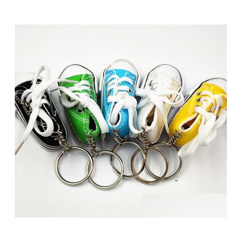 Key Rings 3D Novelty Canvas Sneaker Tennis Shoe Keychain Chain Party Jewelry Chains Fashion Keyring Pendant Ring Mixed Colors Drop De Dh2Ub
Key Rings 3D Novelty Canvas Sneaker Tennis Shoe Keychain Chain Party Jewelry Chains Fashion Keyring Pendant Ring Mixed Colors Drop De Dh2Ub