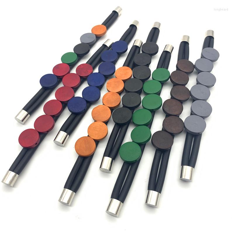 Charm Bracelets YD&YDBZ Multi Color Round Matching Statement Bracelet For Women Gothic Leather Rope Wooden Fashion Magnet Bangles Gift
Charm Bracelets YD&YDBZ Multi Color Round Matching Statement Bracelet For Women Gothic Leather Rope Wooden Fashion Magnet Bangles Gift