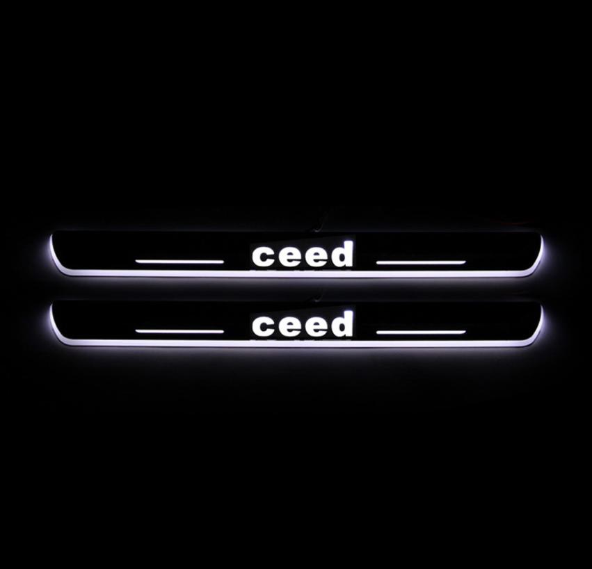 For Kia Ceed 2010 2018 Moving LED Welcome Pedal Car Scuff Plate Pedal Door Sill Pathway Light8577120
For Kia Ceed 2010 2018 Moving LED Welcome Pedal Car Scuff Plate Pedal Door Sill Pathway Light8577120